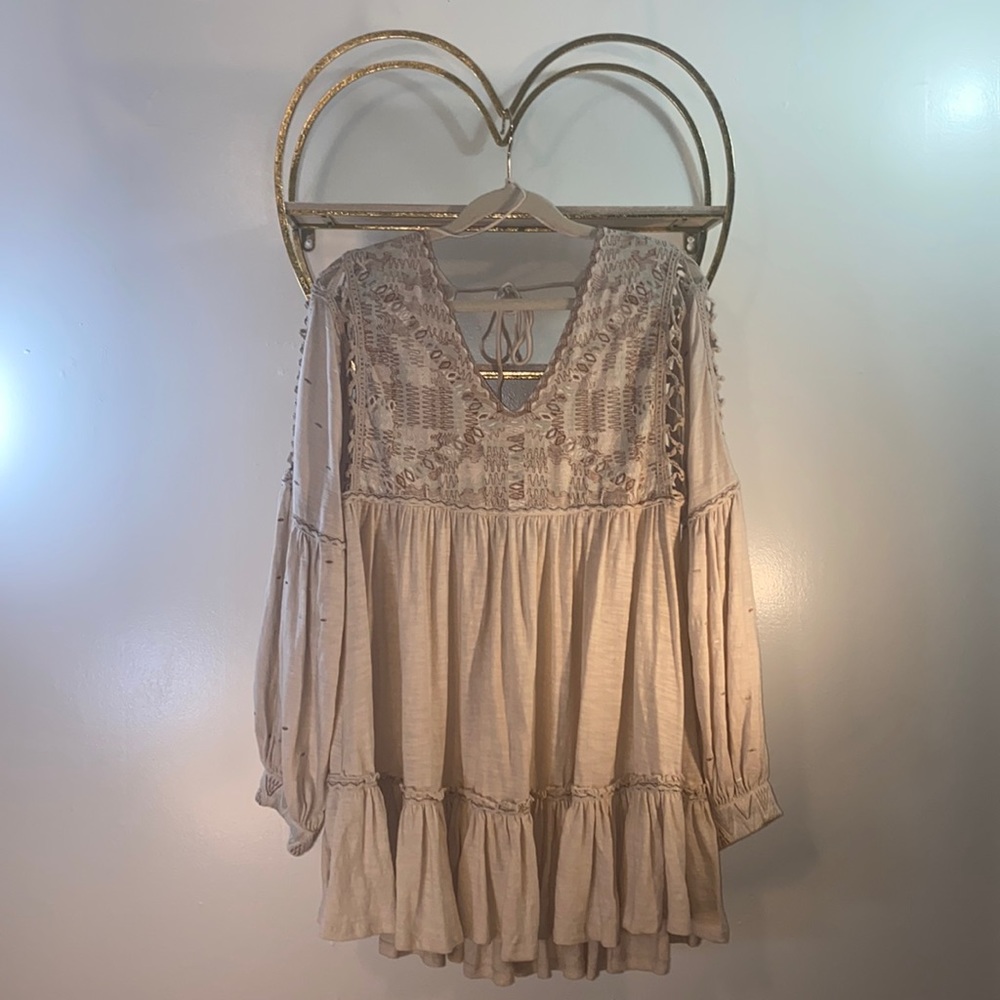 Free People Tunic/mini dress sz M - Picture 1 of 9